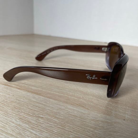 Ray-Ban RB4101 JACKIE OHH Sunglasses 860/51 2N Brown FRAMES ONLY Italy 58-17-135